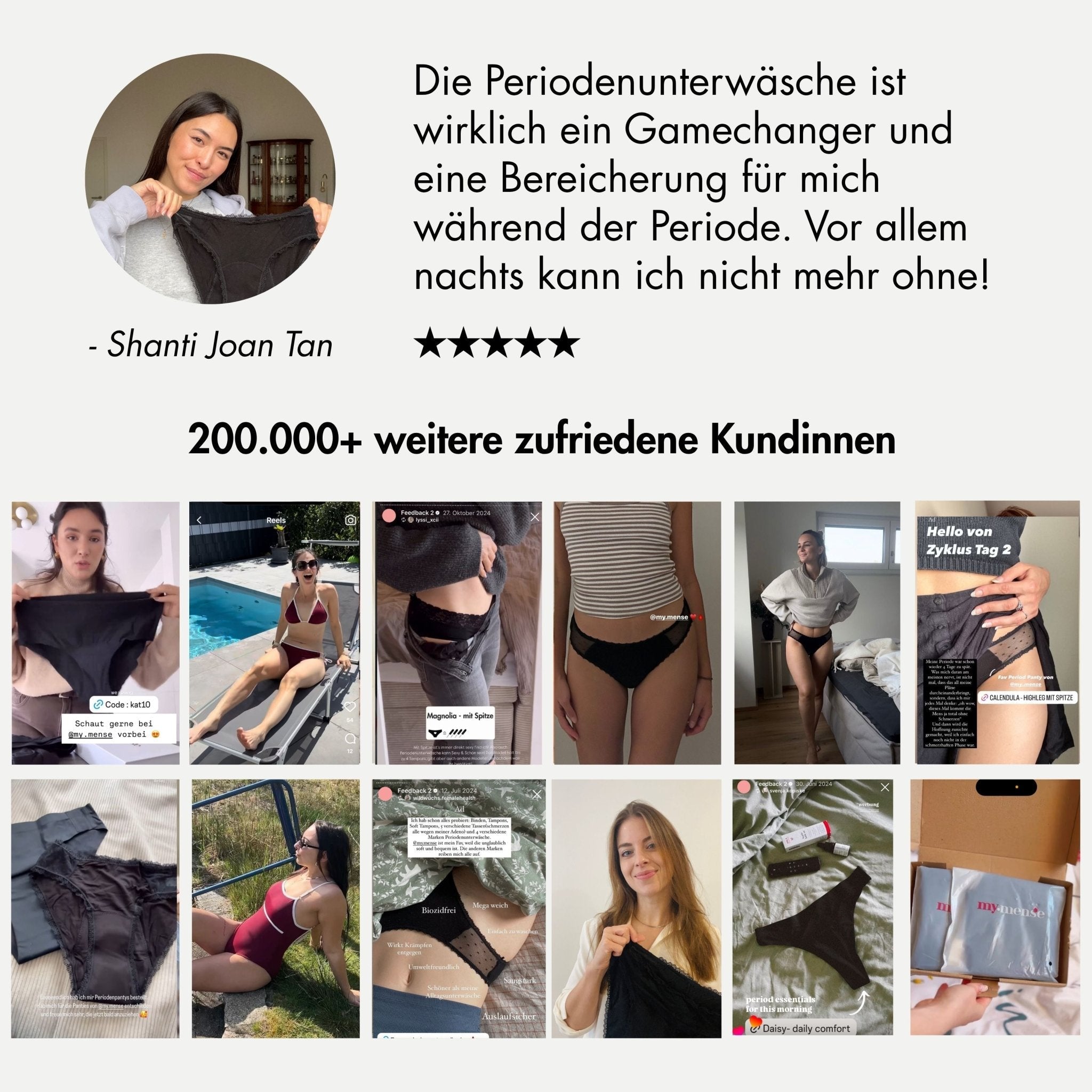 Oleander salbeigrün - seamless Periodenslip mit hoher Saugkraft