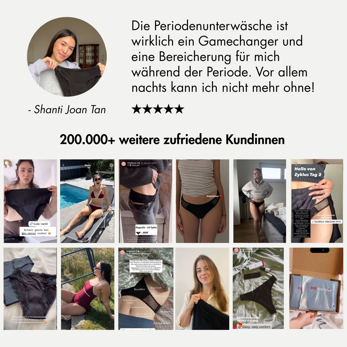 Celebration Premium Deal - 5 Periodenslips + GRATIS Wetbag
