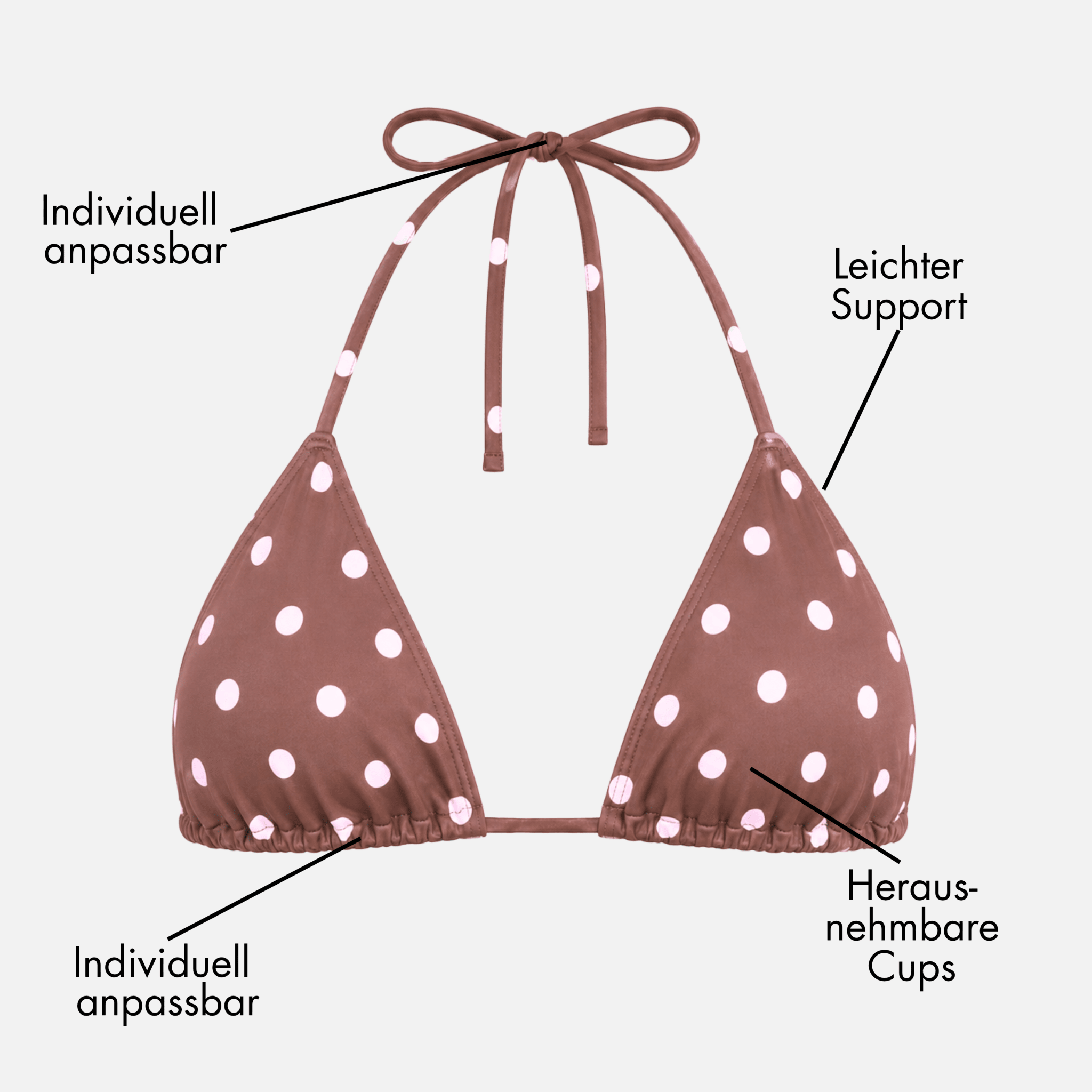 Bikinitop dots