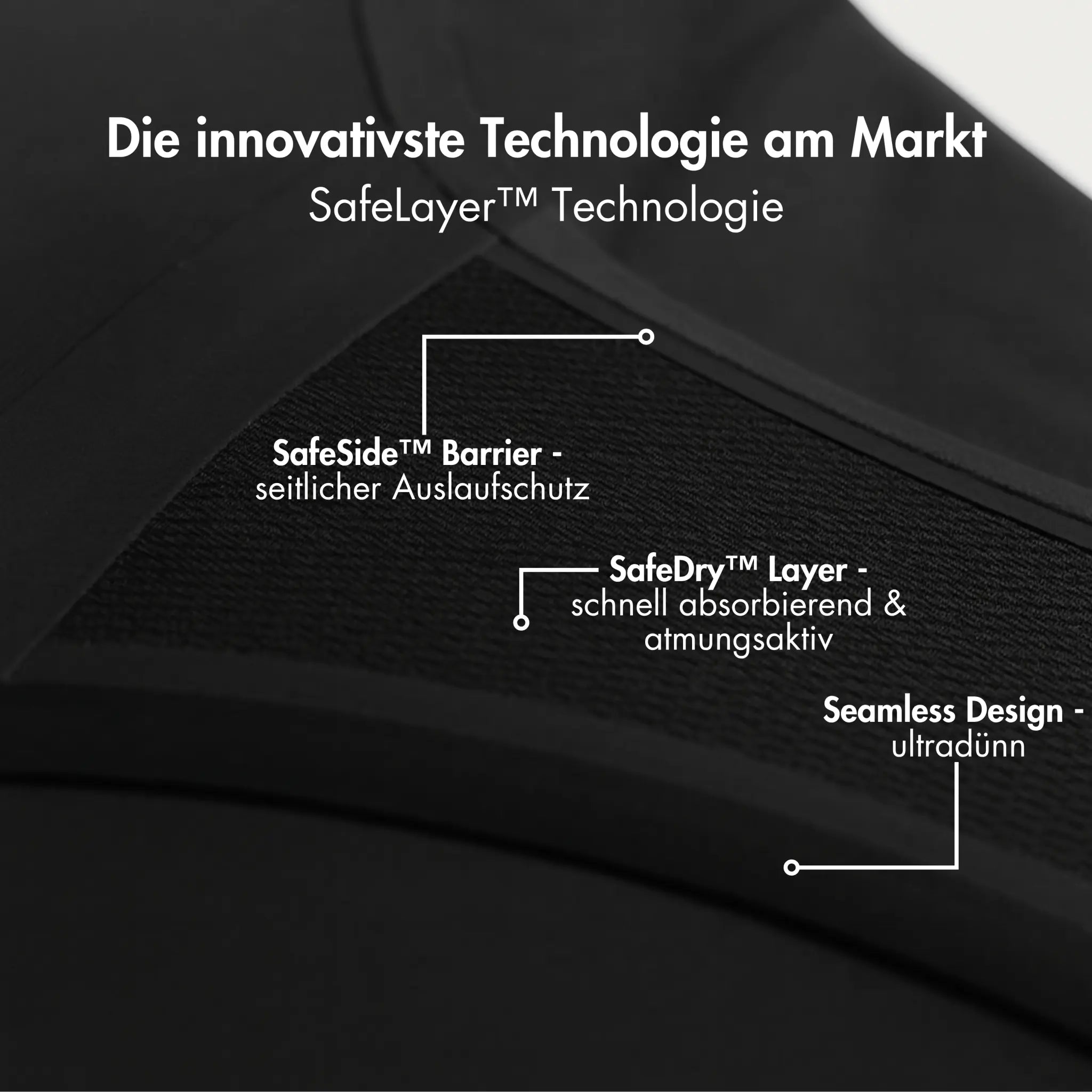 Heather - Periodenslip mit zarter Spitze