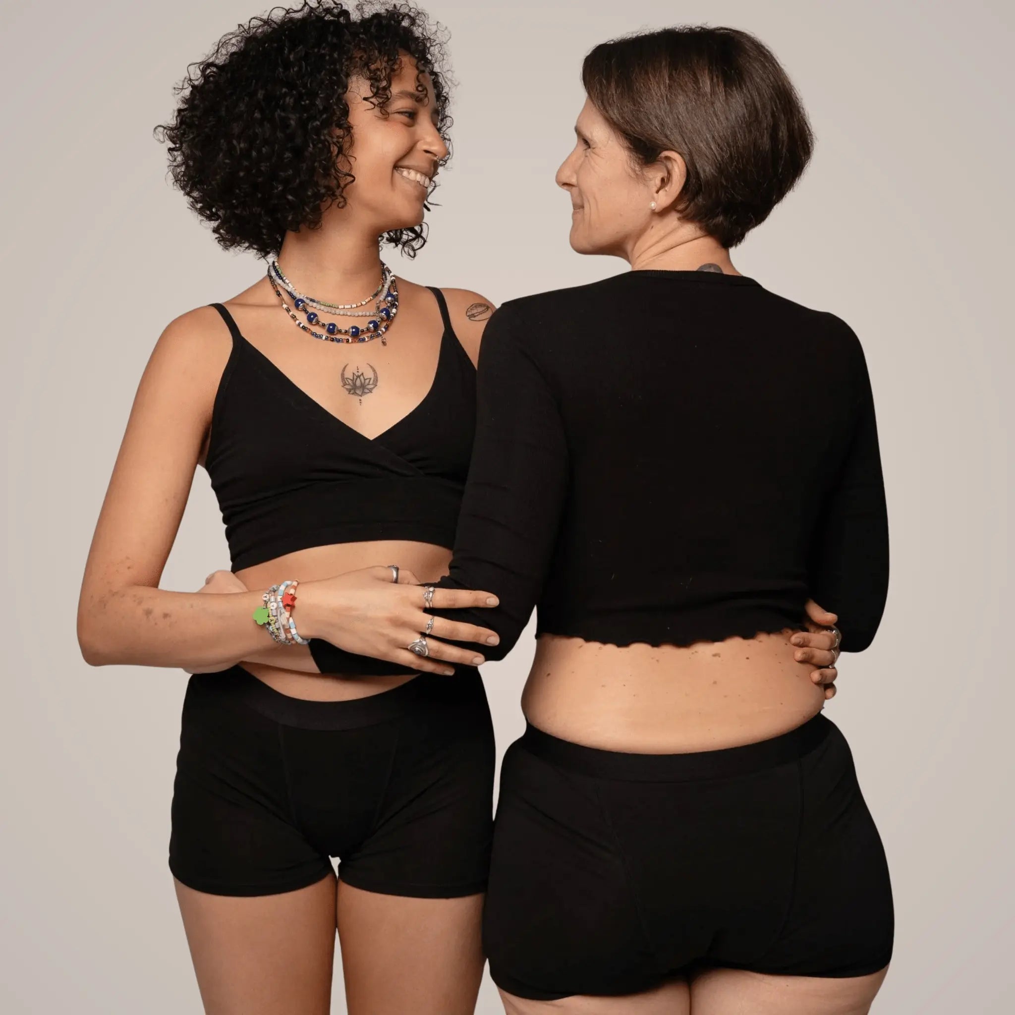 Dahlia - Perioden Boxershorts für die Nacht