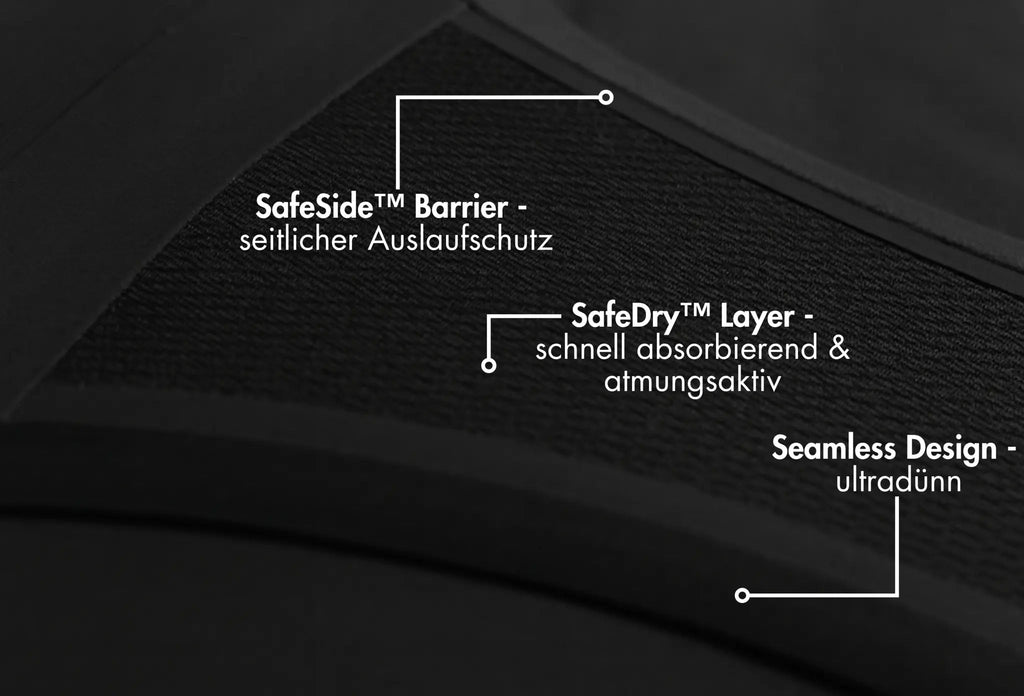 Ivy - seamless Periodenslip mit Verschluss