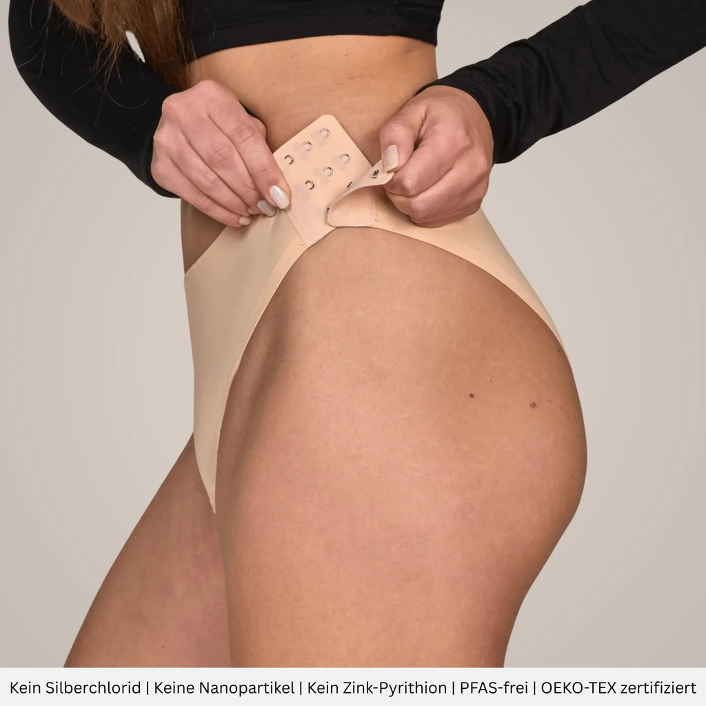 Ivy vanille - seamless Periodenslip mit Verschluss