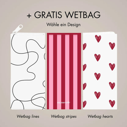 Celebration Deal - 4 Periodenslips + GRATIS Wetbag