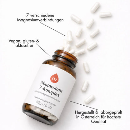 Magnesium 7-Komplex - Nahrungsergänzungsmittel