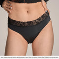 Magnolia Pro - seamless Periodenslip mit Spitze