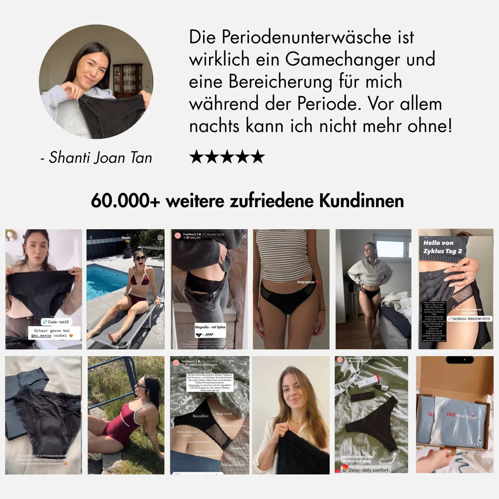 4× Bestseller - Periodenpantys