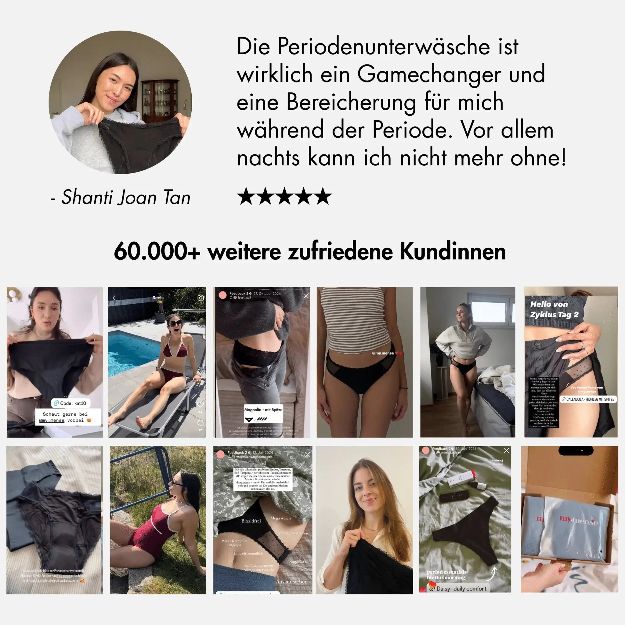 4× Bestseller - Periodenpantys