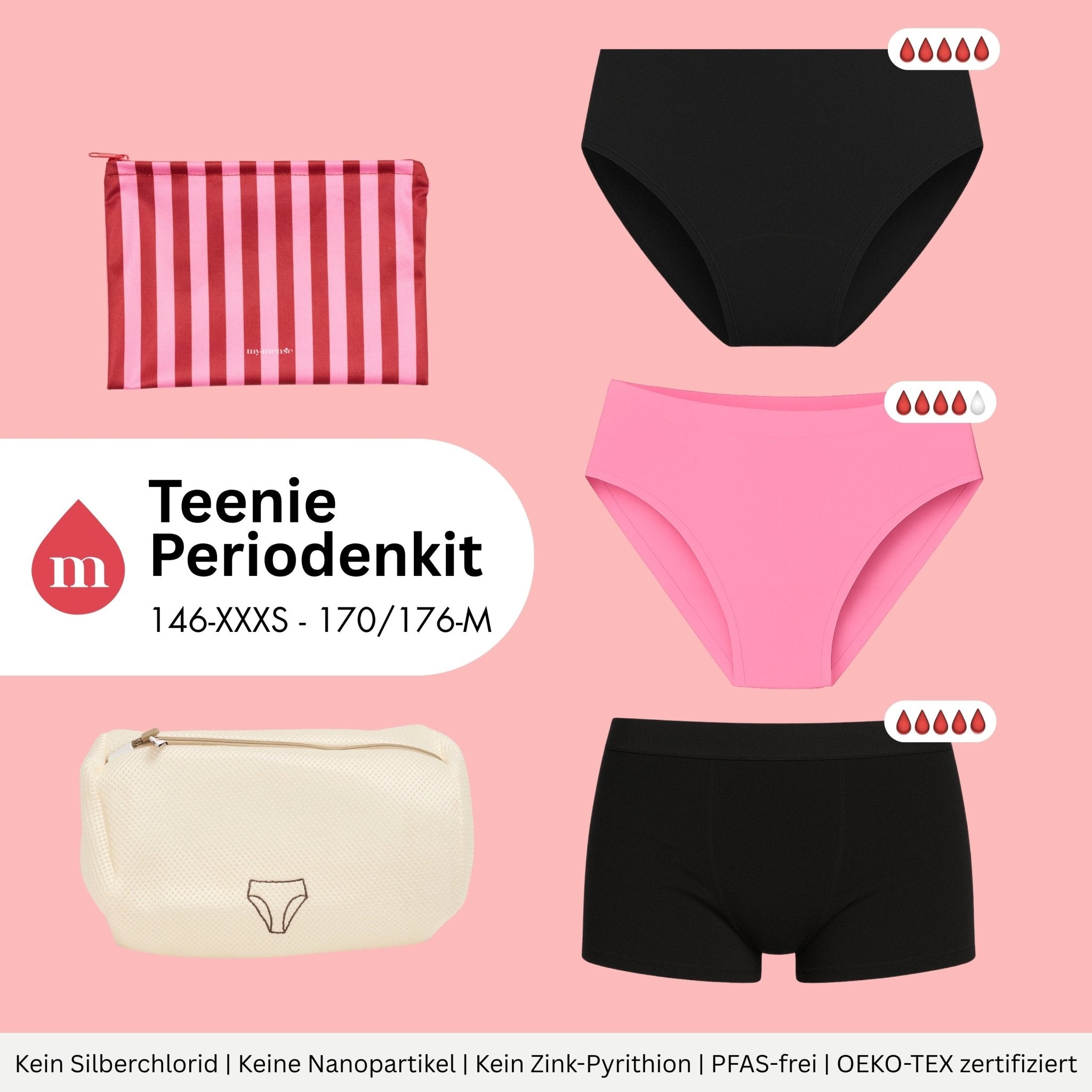 Teenie Periodenkit - für die erste Periode